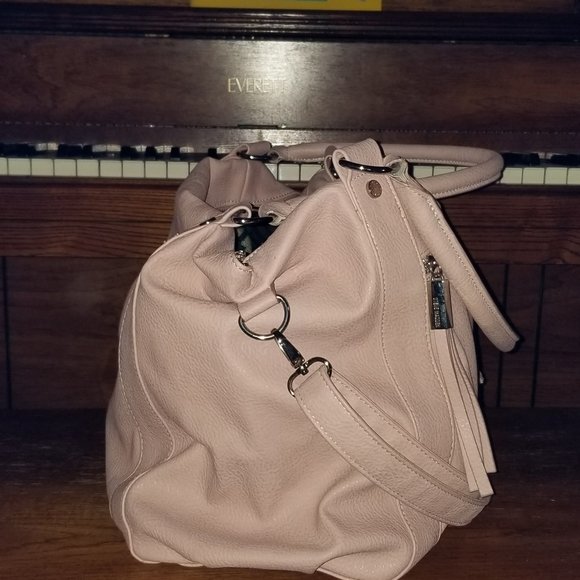 Steve Madden Large Hobo Bag in Dusty Pink - Picture 8 of 14